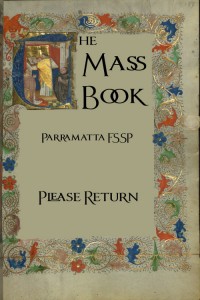 Suggested Mass Book Cover